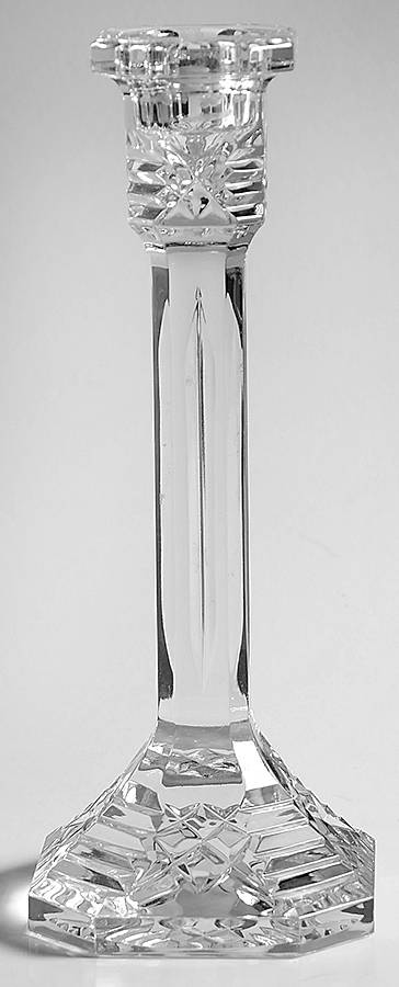 Candlesticks 8" Single Light Candlestick by Waterford Crystal-1