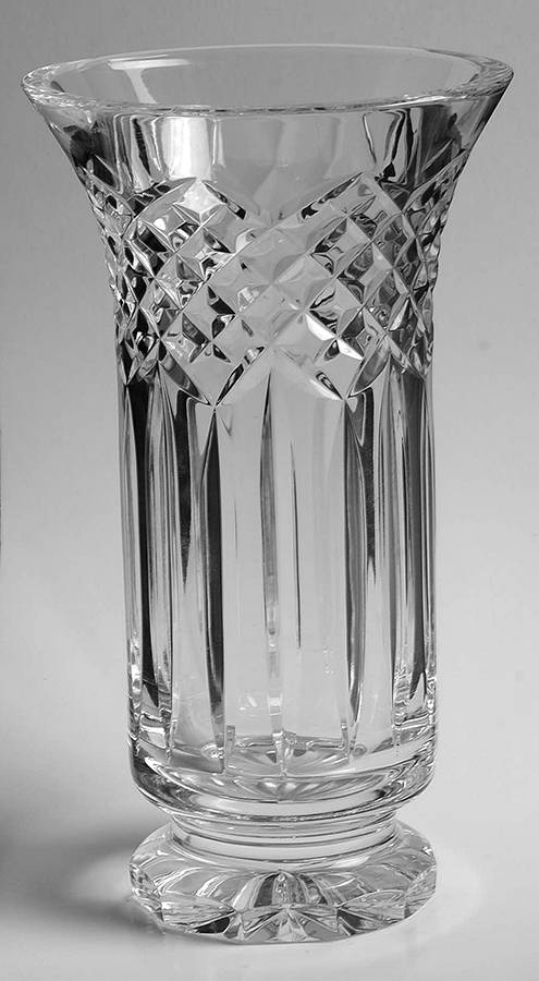 Vases and Urns 8" Footed Vase by Waterford Crystal-1