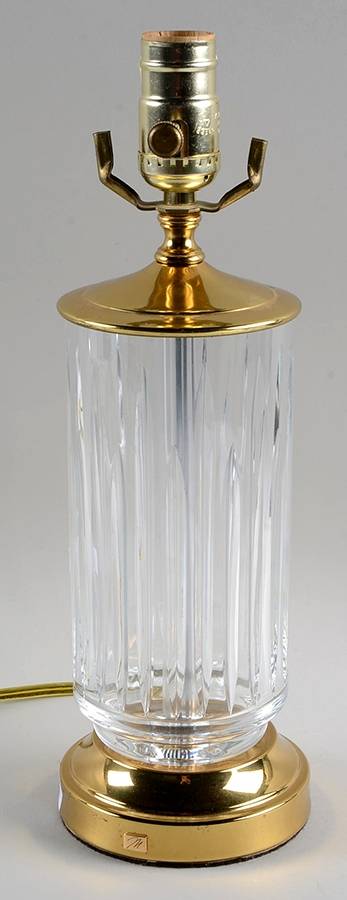 Lamps 13" Electric Lamp Base by Waterford Crystal-1