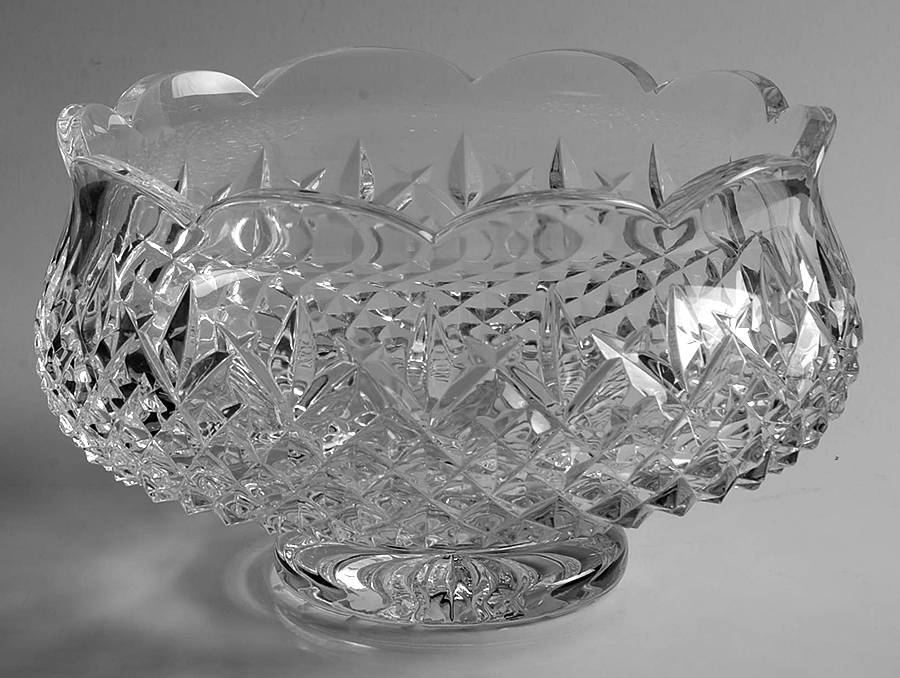 Bowls 7" Footed Bowl by Waterford Crystal-1