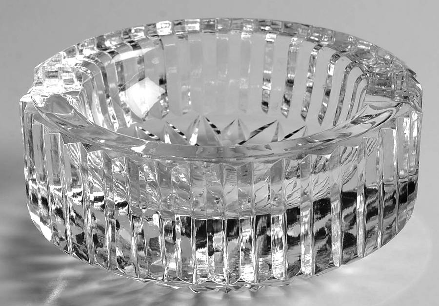 Smoking Accesories 3" Round Ashtray by Waterford Crystal-1