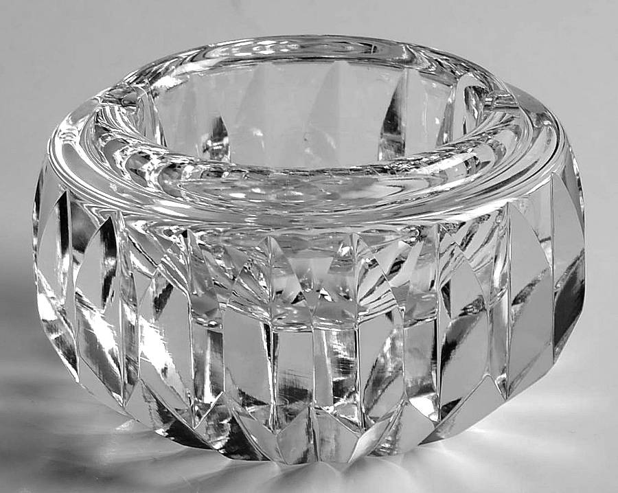 Smoking Accesories 3" Round Ashtray by Waterford Crystal-1