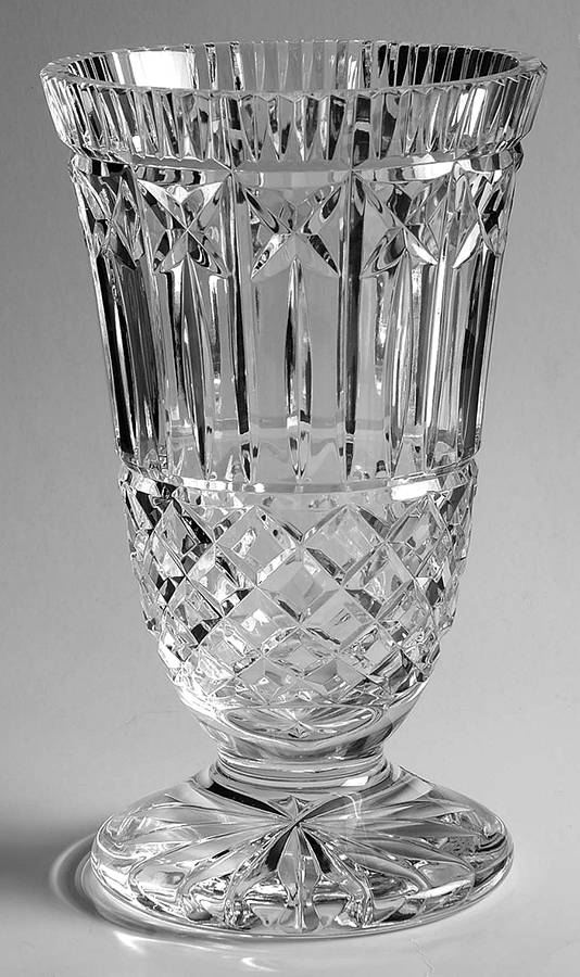 Vases and Urns 9" Flower Vase by Waterford Crystal-1