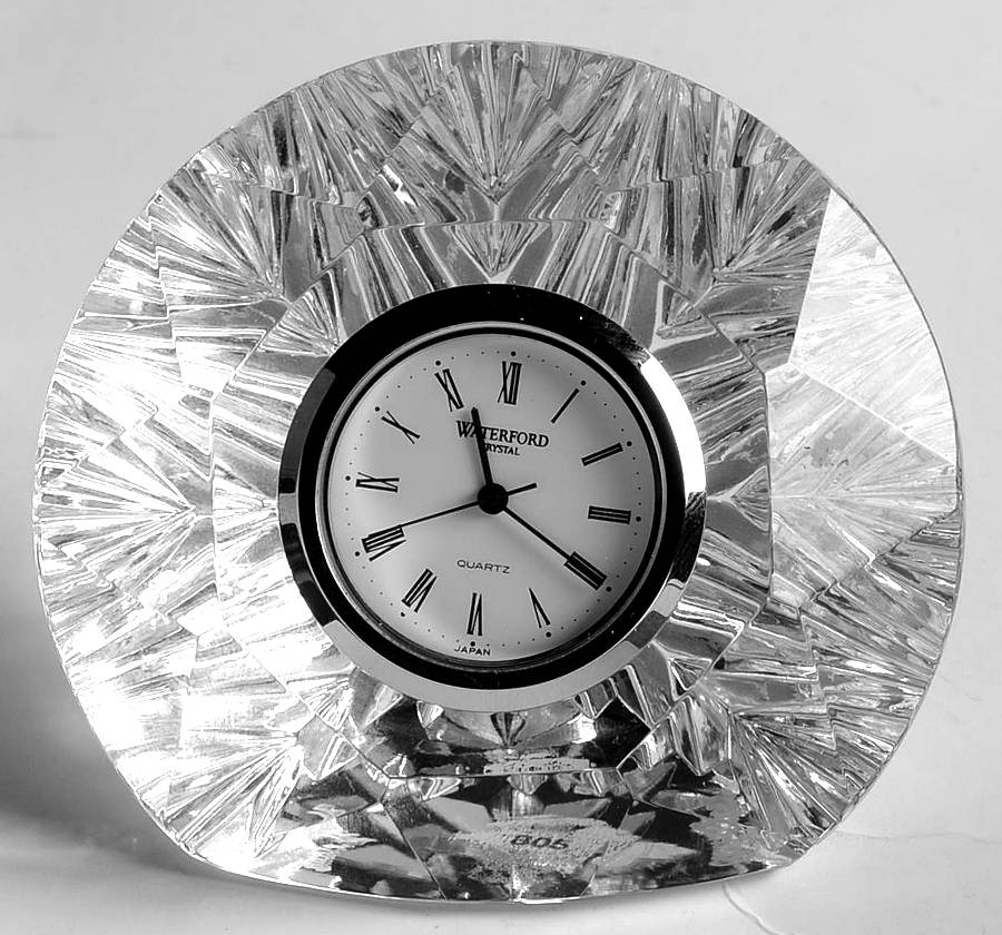 Clocks Small Clock by Waterford Crystal-1
