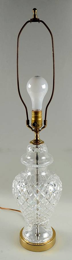 Lamps 29" Electric Lamp Base by Waterford Crystal-1