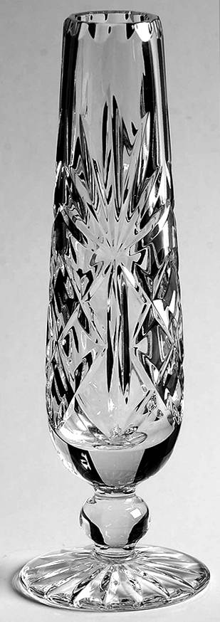 Vases and Urns 6" Bud Vase by Waterford Crystal-1