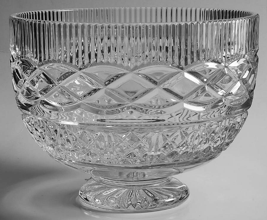 Bowls 8" Footed Bowl by Waterford Crystal-1