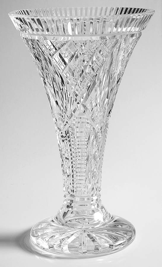 Vases and Urns 10" Flower Vase by Waterford Crystal-1
