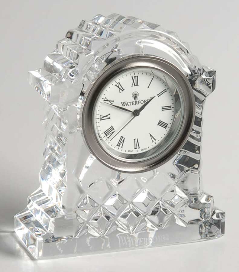 Clocks Small Quartz Clock by Waterford Crystal-1