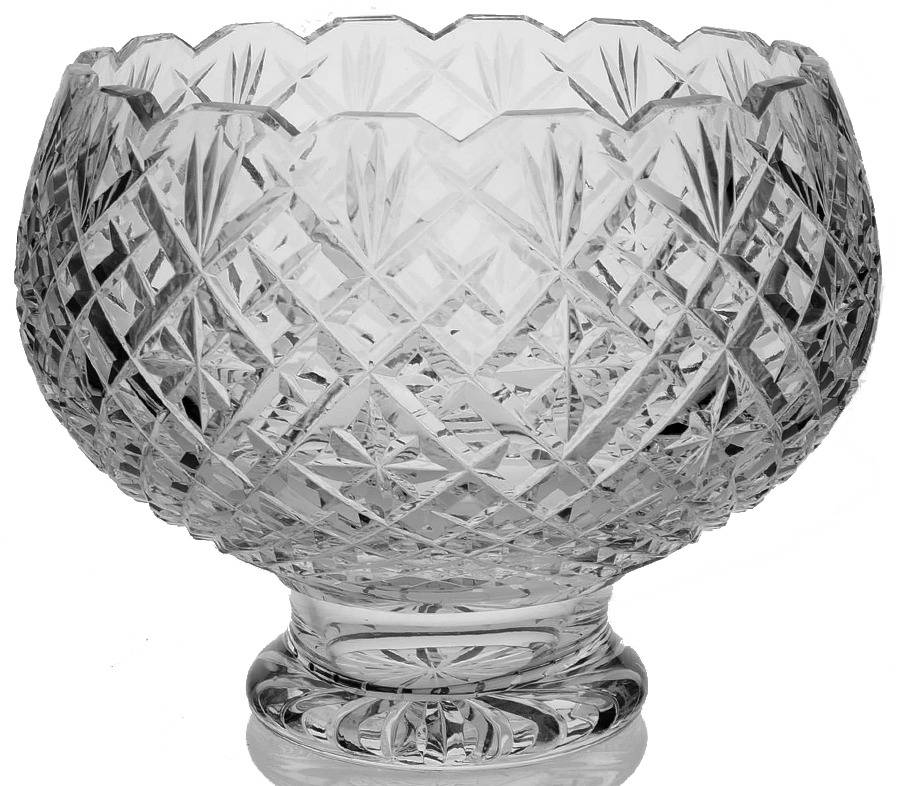 Bowls 8" Footed Bowl by Waterford Crystal-1
