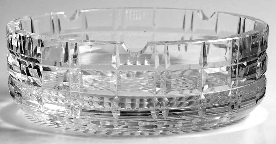 Smoking Accesories 7" Ashtray by Waterford Crystal-1