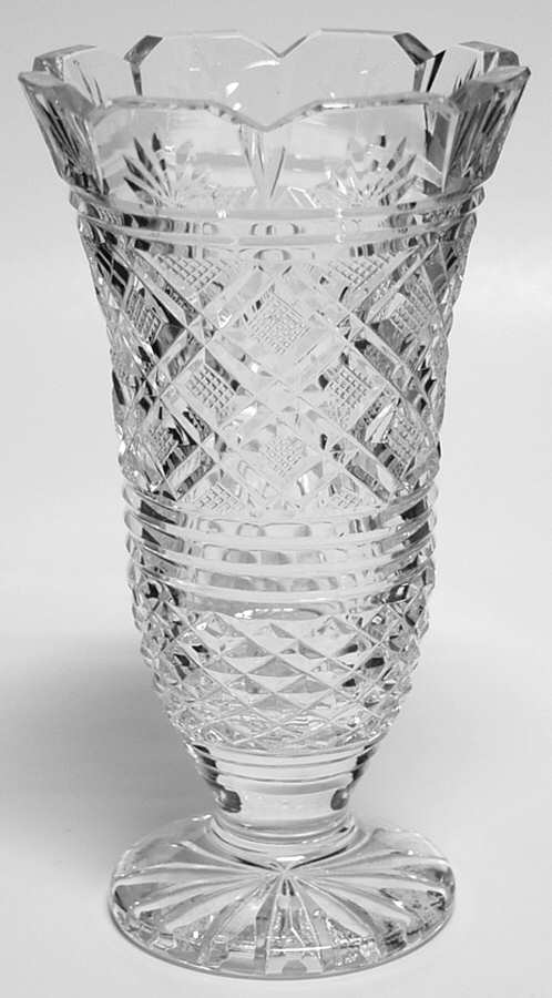 Vases and Urns 8" Flower Vase by Waterford Crystal-1