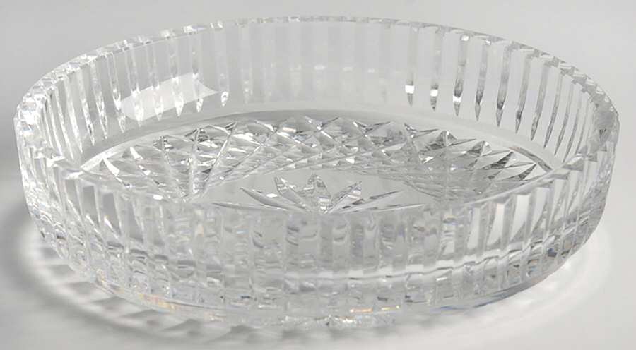 Vanity 5" Round Jewelry Tray by Waterford Crystal-1