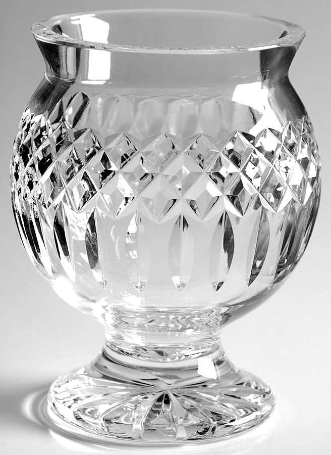Vases and Urns 6" Footed Flower Vase by Waterford Crystal-1