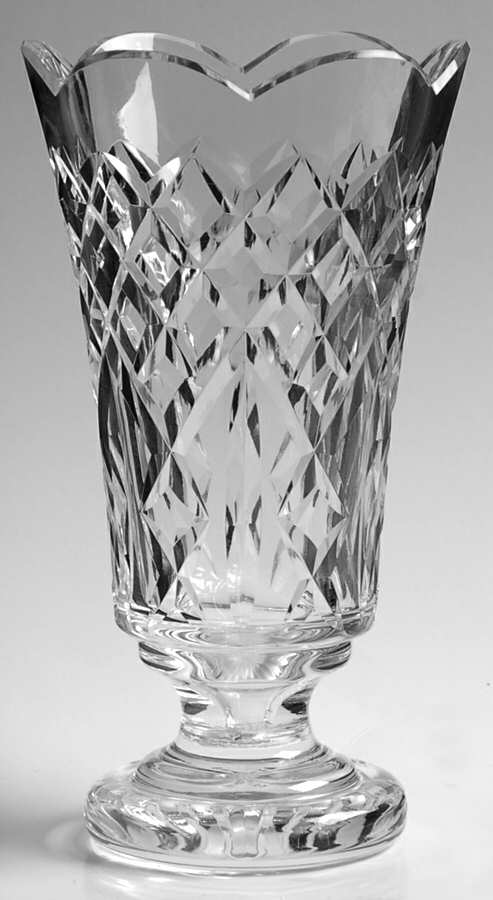 Vases and Urns 7" Footed Vase by Waterford Crystal-1