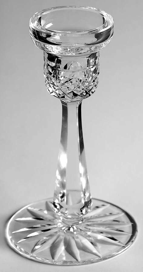 Candlesticks 5" Single Light Candlestick by Waterford Crystal-1