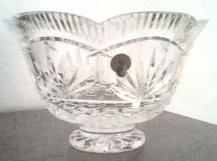 Archive 8" Footed Bowl by Waterford Crystal-1