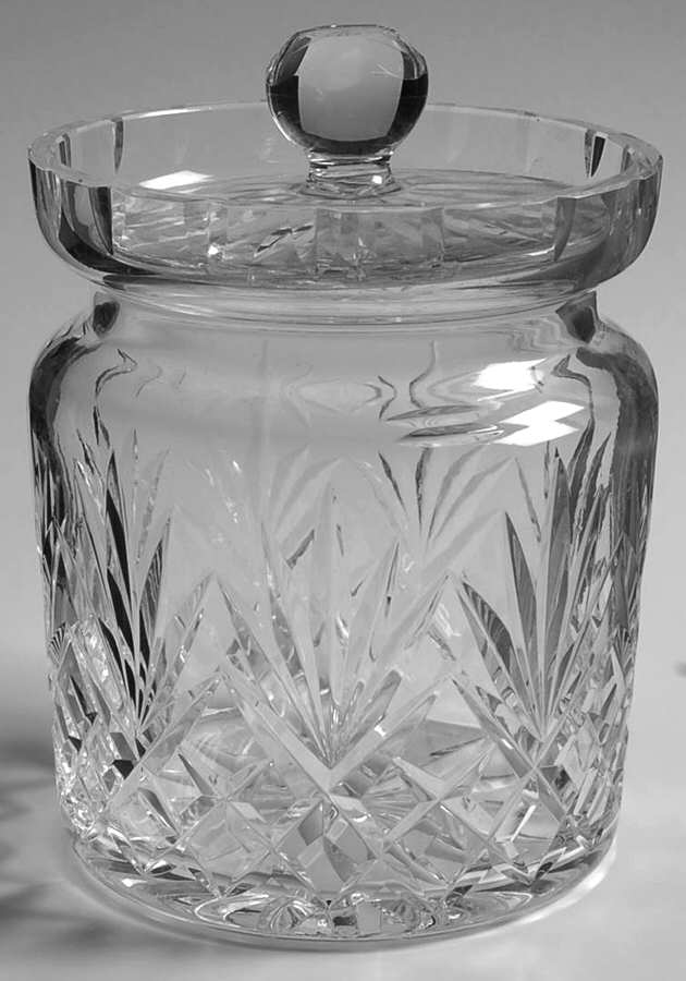 Biscuit Barrels Biscuit Barrel & Lid by Waterford Crystal-1