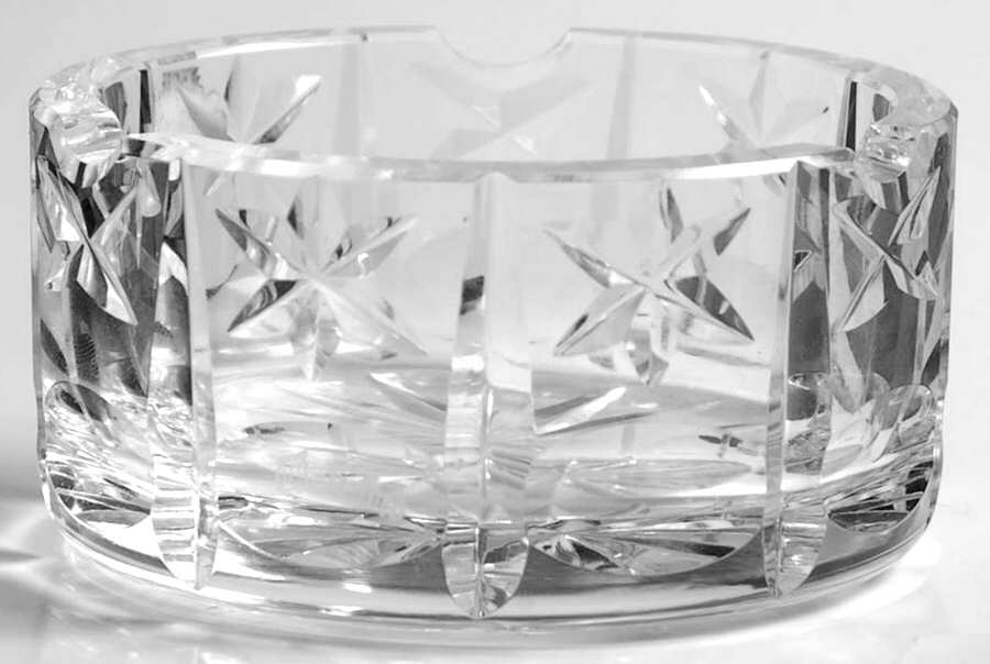 Smoking Accesories 3" Round Ashtray by Waterford Crystal-1