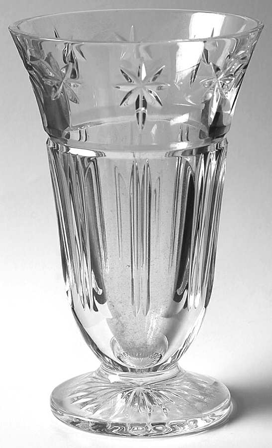 Christmas 5" Flared Vase by Waterford Crystal-1