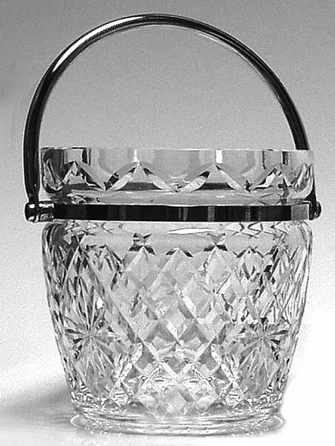 Miscellaneous Barware Handled Ice Bucket by Waterford Crystal-1