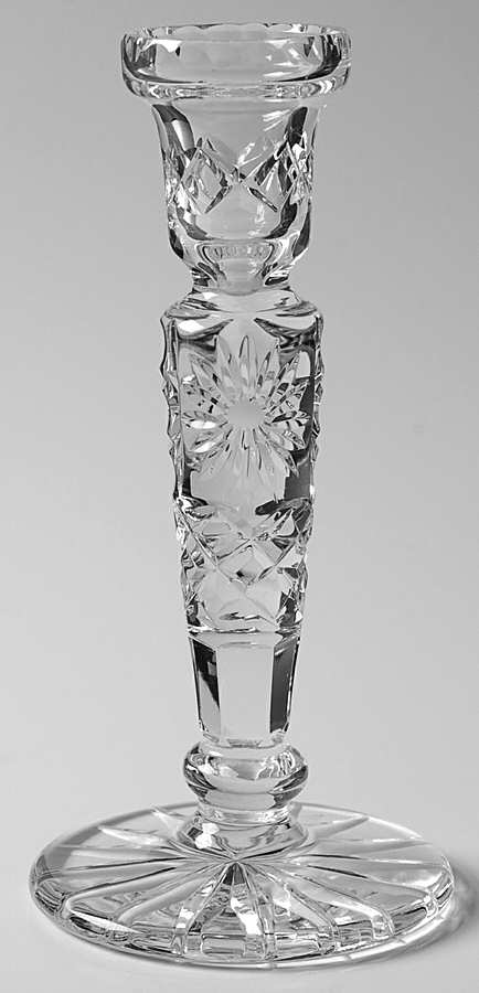 Candlesticks 7" Single Light Candlestick by Waterford Crystal-1