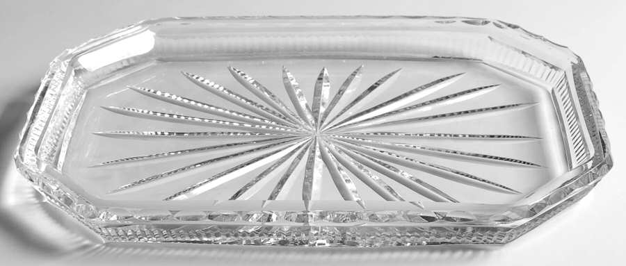 Vanity 12" Boudoir Tray by Waterford Crystal-1