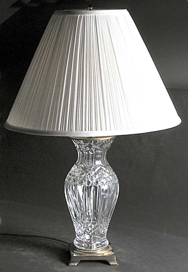 Lamps 27" Electric Lamp & Shape by Waterford Crystal-1