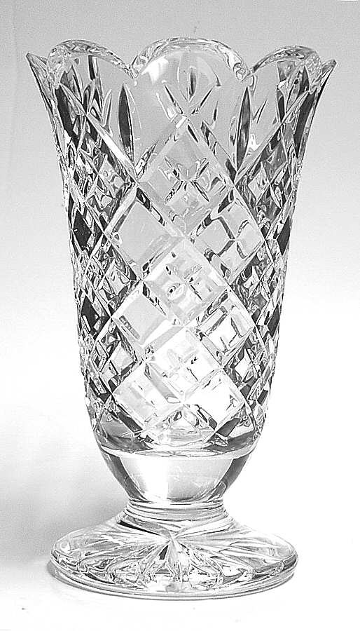 Vases and Urns 8" Flower Vase by Waterford Crystal-1