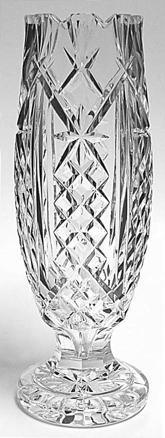 Vases and Urns 10'' Footed Vase by Waterford Crystal-1