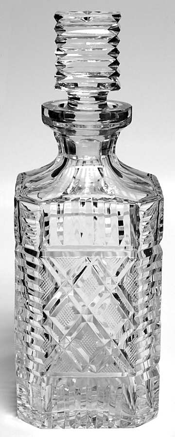 Decanters Square Decanter with Stopper by Waterford Crystal-1