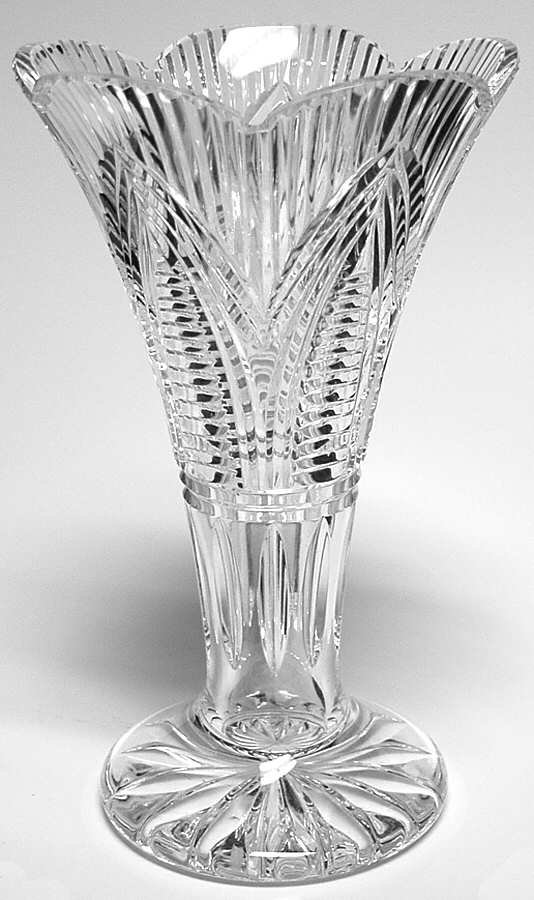Vases and Urns 10'' Footed Vase by Waterford Crystal-1