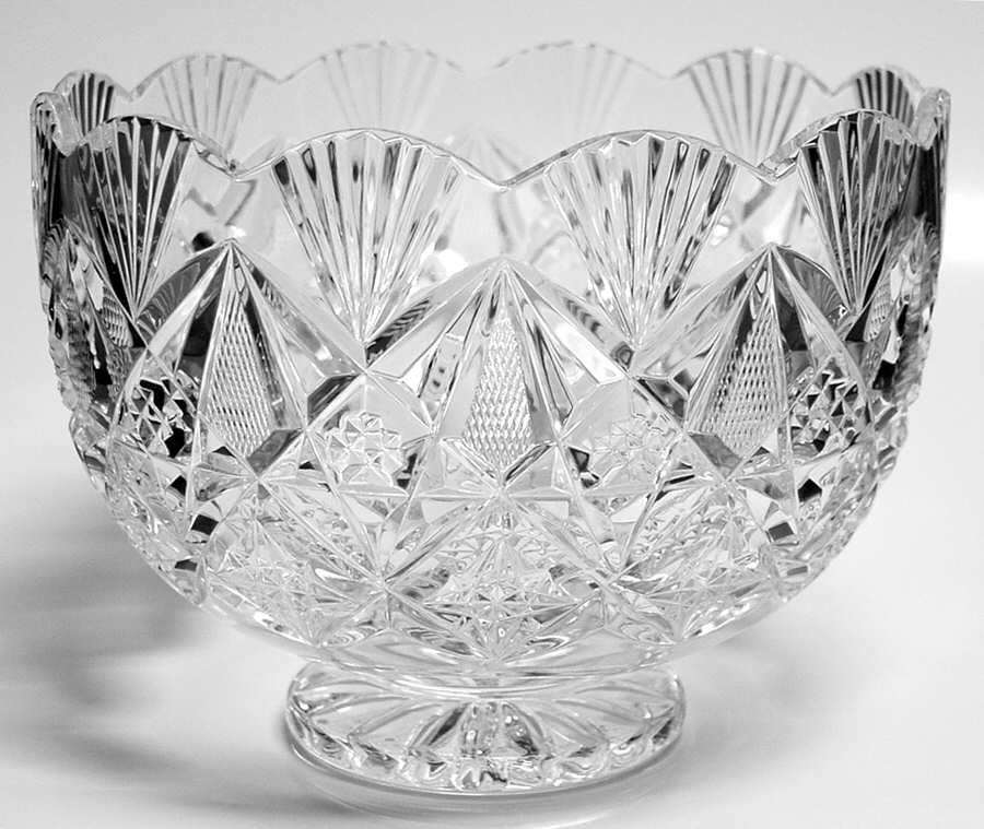Bowls 8" Footed Bowl by Waterford Crystal-1