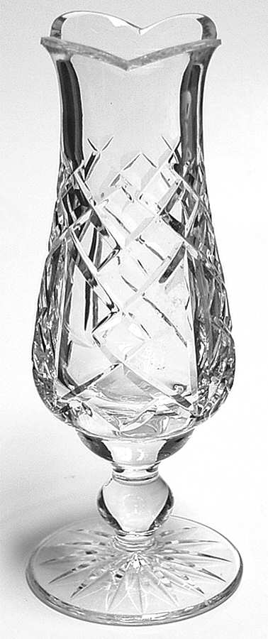 Vases and Urns 6" Bud Vase by Waterford Crystal-1