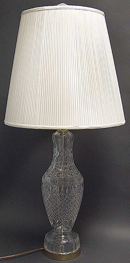 Lamps Electric Lamp & Shade by Waterford Crystal-1