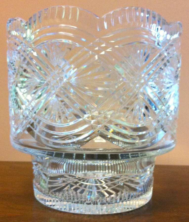 Vases and Urns 8" Flower Vase by Waterford Crystal-1