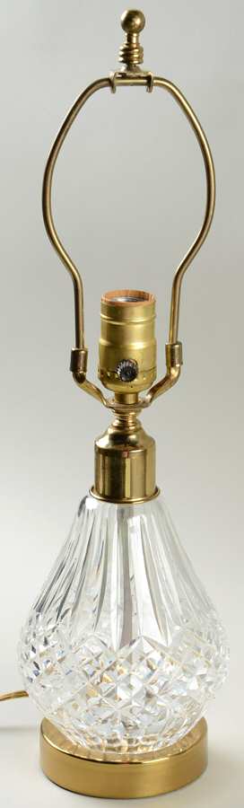 Lamps 17" Electric Lamp-Base by Waterford Crystal-1