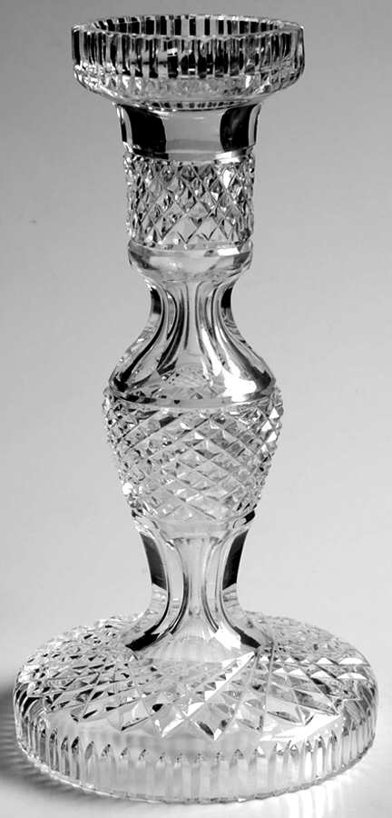 Candlesticks 7" Single Light Candlestick by Waterford Crystal-1