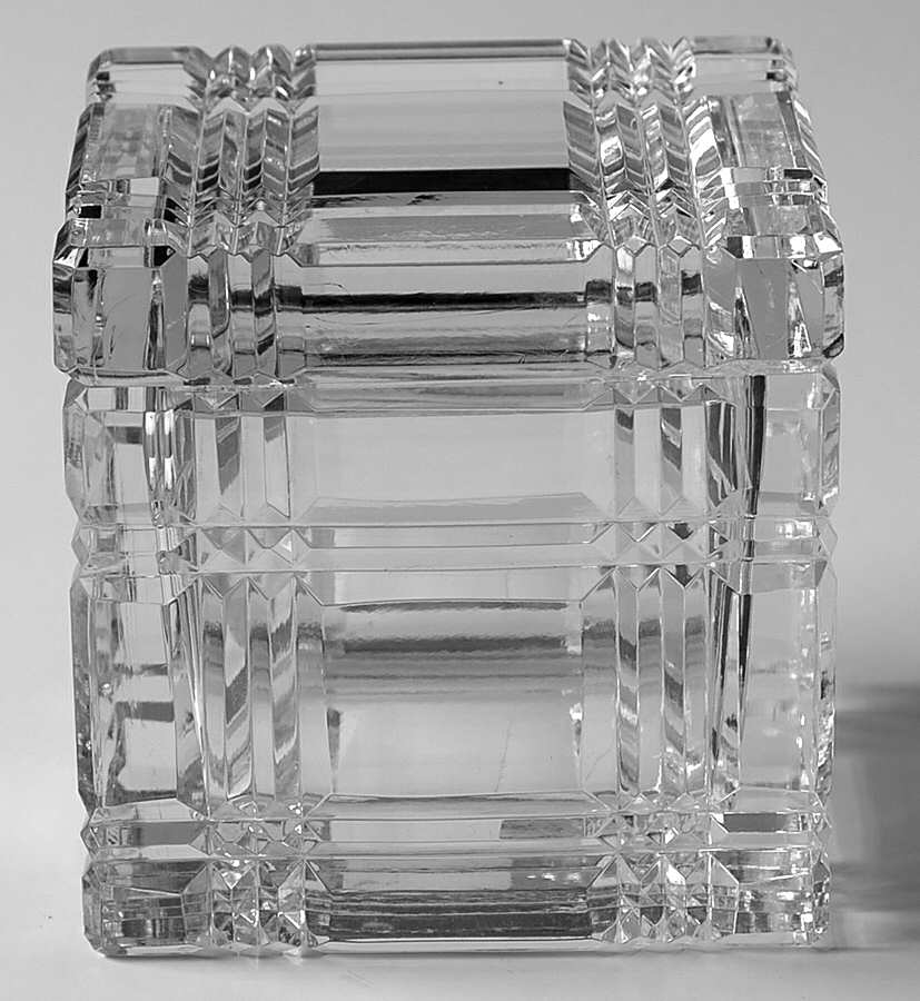 Boxes 3" Square Box & Lid by Waterford Crystal-1