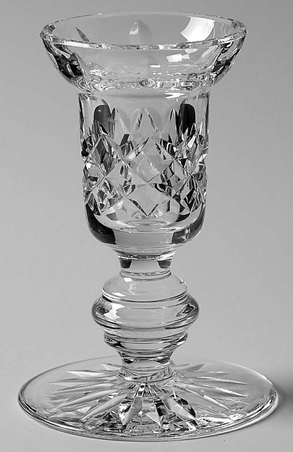 Candlesticks 4" Single Light Candlestick by Waterford Crystal-1
