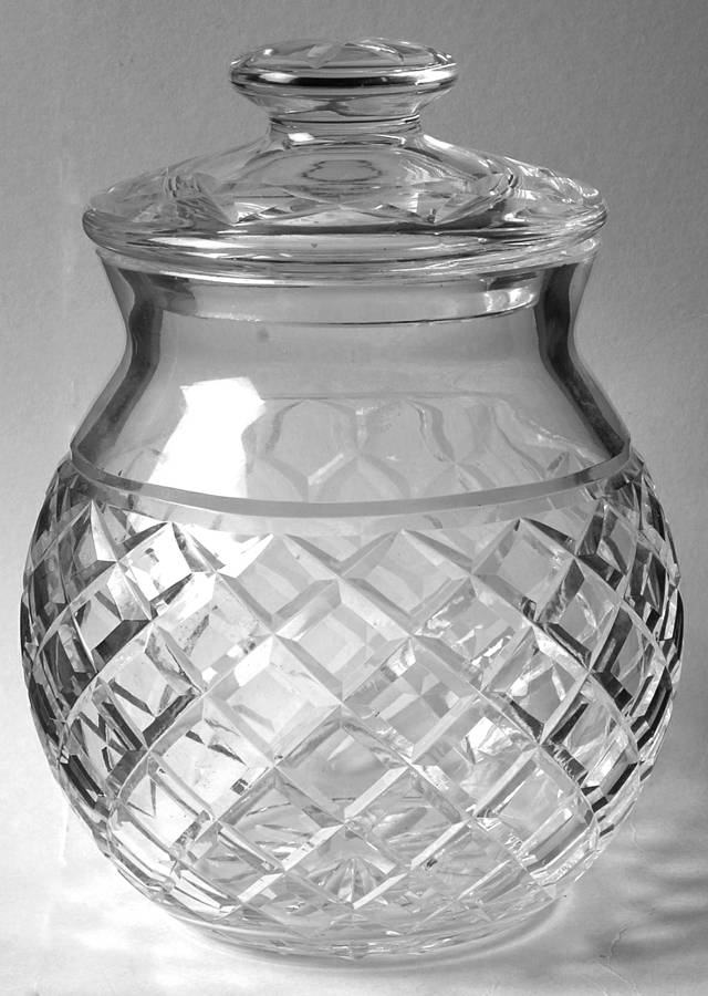 Biscuit Barrels Biscuit Barrel & Lid by Waterford Crystal-1