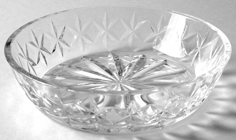 Bowls 7" Shallow Round Bowl by Waterford Crystal-1