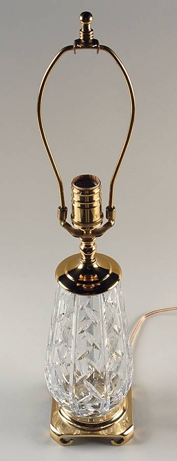 Lamps Electric Lamp No Shade by Waterford Crystal-1