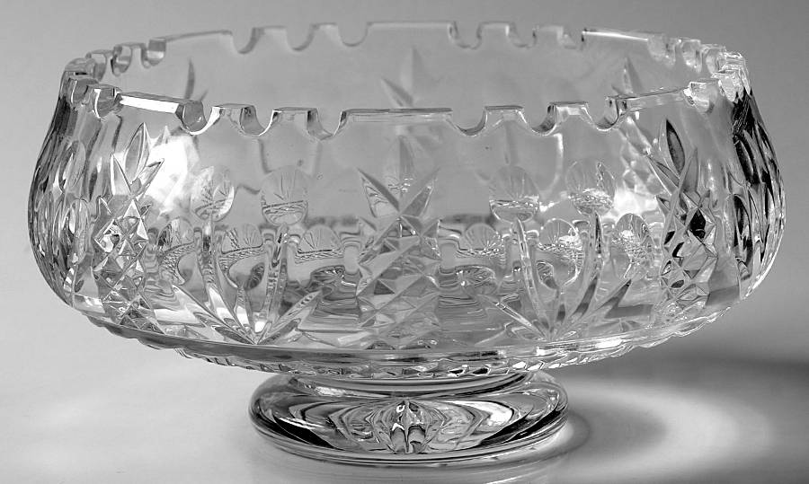Bowls 7" Footed Bowl by Waterford Crystal-1