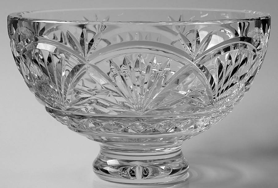Bowls 8" Footed Bowl by Waterford Crystal-1