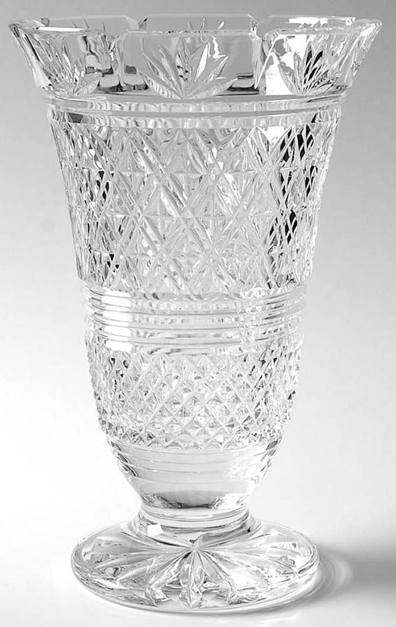 Vases and Urns 10'' Footed Vase by Waterford Crystal-1