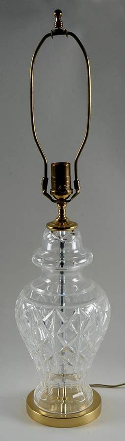 Lamps 27" Electric Lamp Base by Waterford Crystal-1