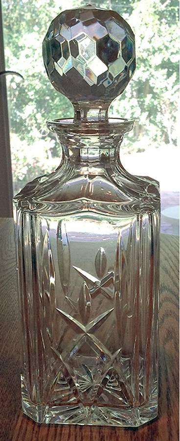 Decanters Square Decanter & Stopper by Waterford Crystal-1