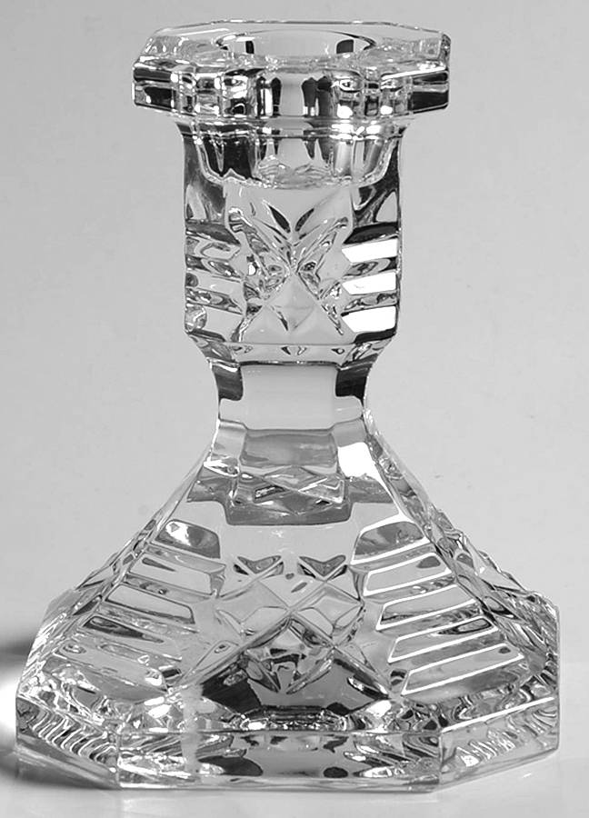 Candlesticks 4" Single Light Candlestick by Waterford Crystal-1