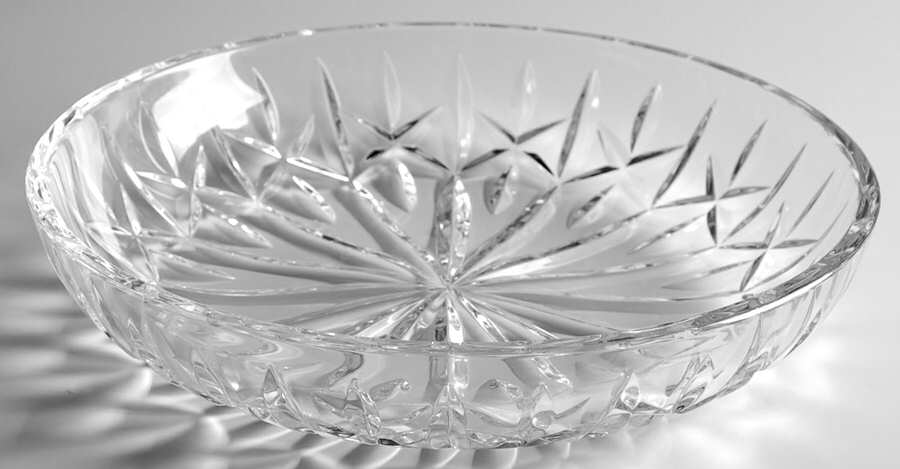 Carlow 9" Round Deep Platter by Waterford Crystal-1